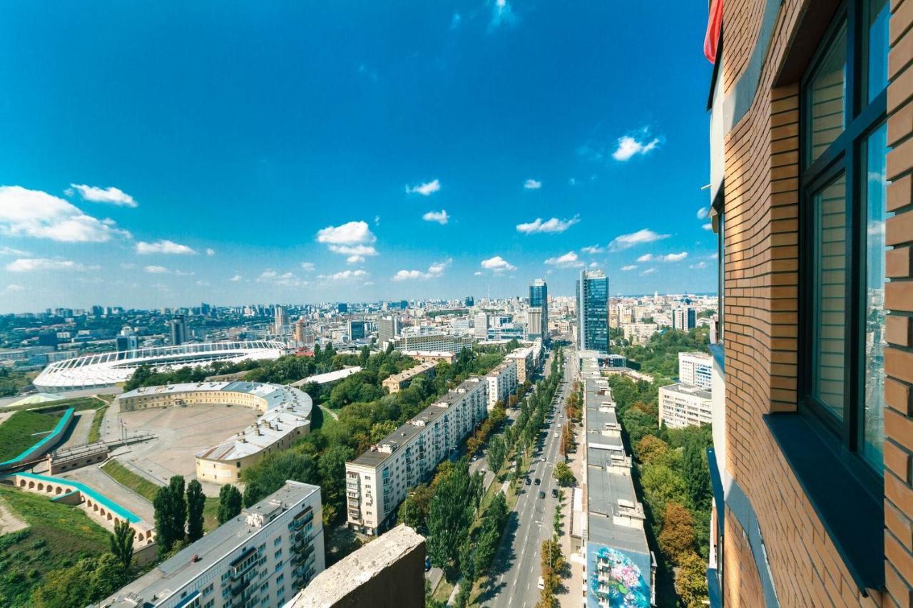 Vip In A New Building Near Lesi Ukrainki 7A Lejlighed Kiev Eksteriør billede